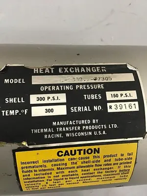 USED THERMAL TRANSFER L-1002.7-77305