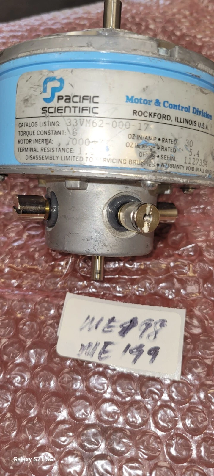 USED Pacific Scientific 14573000 (