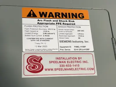 Used SIEMENS P1C42ML125ATST Electrical Panels Ohio US | HGR 24 #1280237