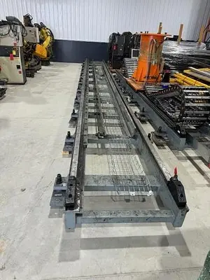 Used FANUC R-2000IB/125L ROBOT STAND MOUNTED ON 71' FANUC GEN VI RTU WITH R-30IB CONTROLLER, 2015 Load/Unload Systems | Harbor Machinery Inc. #1283370
