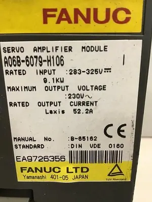 Used FANUC A06B-6079-H106 Servo Drives Michigan US | Ideal Machinery #1284078