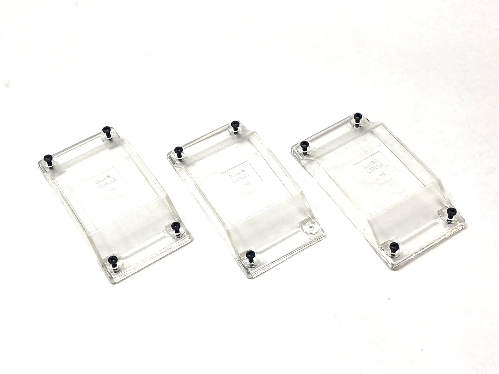Used Bussmann Clear Plastic Cover for Power Distribution Block LOT OF 3 Electrical Boxes Michigan US | Maverick Industrial Sales #1391143