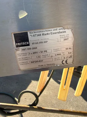 Used 2007 FRITSCH SBT-500-2060 Incline Conveyors Georgia US | Envoy Equipment LLC #1545518
