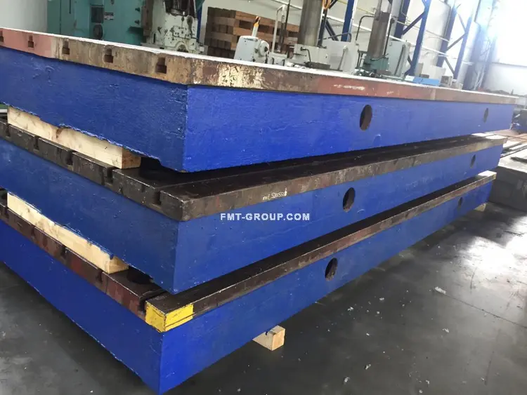 Used SKODA UPÍNACÍ DESKA 5600MM Tables, Floor & Layout Plates SK | F.M.T. Group s.r.o. #1253239