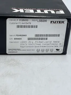 New | in-Stock FUTEK FUTEK LSB200 Misc Electrical & Power Parts | ND Industrial Surplus #1214401
