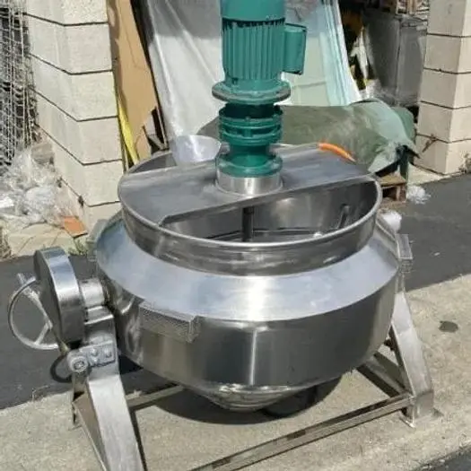 100 Liter Jacketed Mixer Cook Kettle Electric