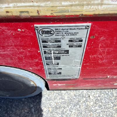 USED 2017 MEC 1330SE