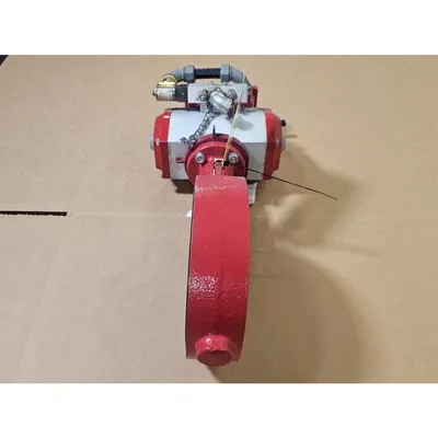 Used  Bray 6" Dia. Series 30 Resilient Seated Wafer Butterfly Valve