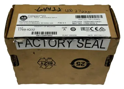 NEW ALLEN BRADLEY 1769-IQ32 COMPACT I/O INPUT SER. A 1769IQ32