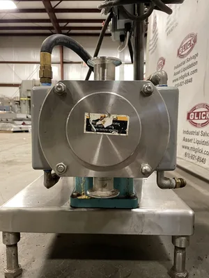 G&H 522P Stainless 2″ Sanitary Rotary Lobe Positive Displacement Pump 2HP