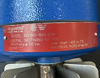 NEW Magnetrol B40-1B60-R5M