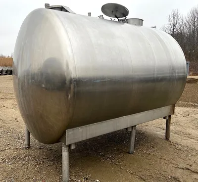 POTTER & RAYFIELD 2800 Gallon Horizontal Stainless Steel Tank TANKS / KETTLES | EcReCon Inc (8)