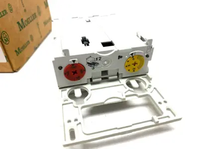 USED MOELLER ADJUSTABLE MOTOR PROTECTION TRIP BLOCK 6-10A, 80-140A