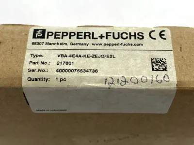 USED PEPPERL+FUCHS VBA-4E4A-KE-ZEJQ/E2L, 217801