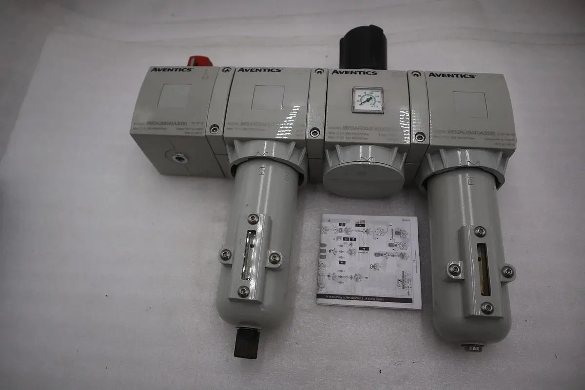 SET OF 4 - ASCO 8653AL0M40A0000 1/2" Pneumatic Lubricator – STOCK GF999