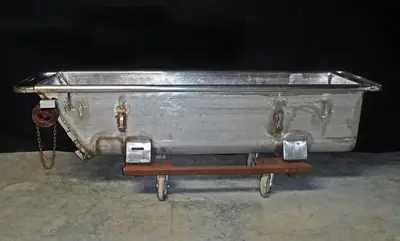 USED HOIST-ABLE DOUGH TROUGH