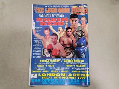 USED BOXING MONTHLY SEPTEMBER 1997