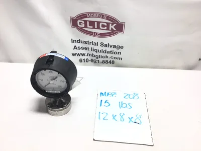 Wika K33-7005-PG Pressure Gauge 1/2″ NPT 316 Stainless Steel Tube and Connection
