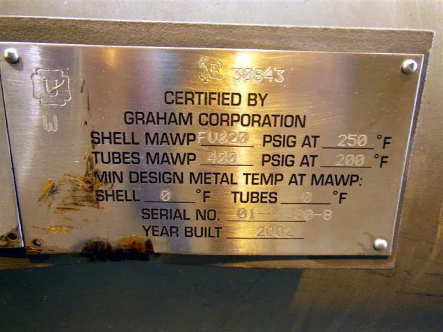 Used Graham Corporation _UNKNOWN_ Heat Exchangers Minnesota US | Peak Machinery, Inc. #284765
