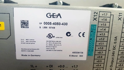 NEW: Westfalia OSE 5-0136-037/5 fuel oil purifier, SS.