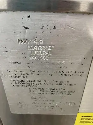 USED GROAN COMMERCIAL MANUAL TILTING BRAISING PAN NHFP-4-9