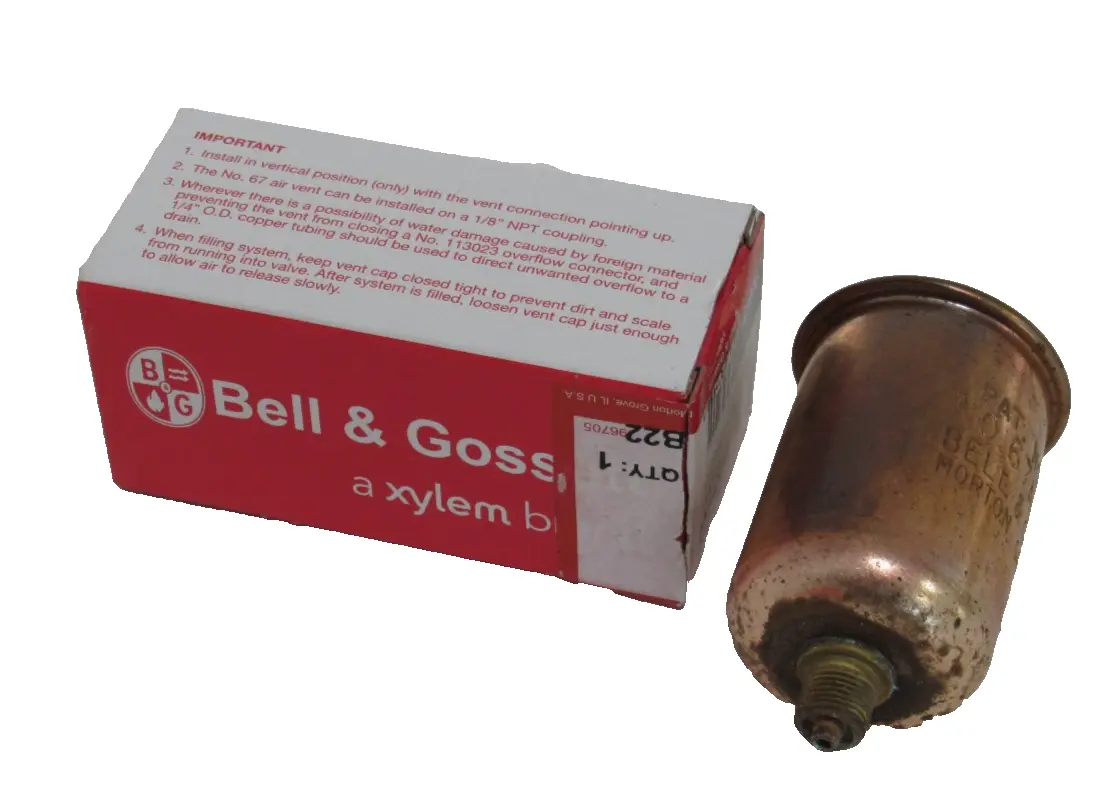 NEW BELL & GOSSETT W13020 AIR VENT NO.67 6LFC1