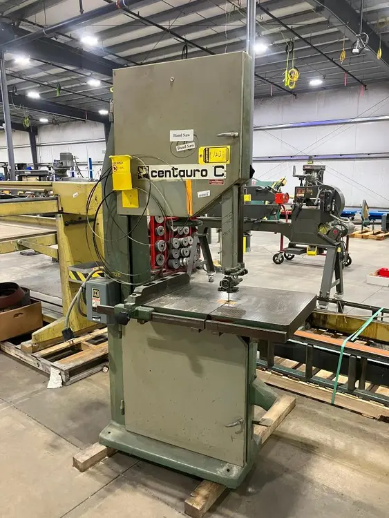 Used _UNKNOWN_ _UNKNOWN_ Woodworking Vertical Band Saws Minnesota US | Myron Bowling Auctioneers Inc #1541779