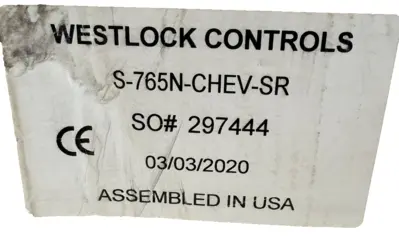 NEW WESTLOCK 765N-CHEV-SR VALVE POSITION INDICATOR 765NCHEVSR