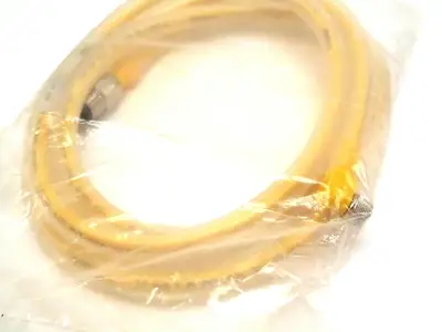 NEW TURCK MALE 12 ANGLED FEMALE M8 CORDSET