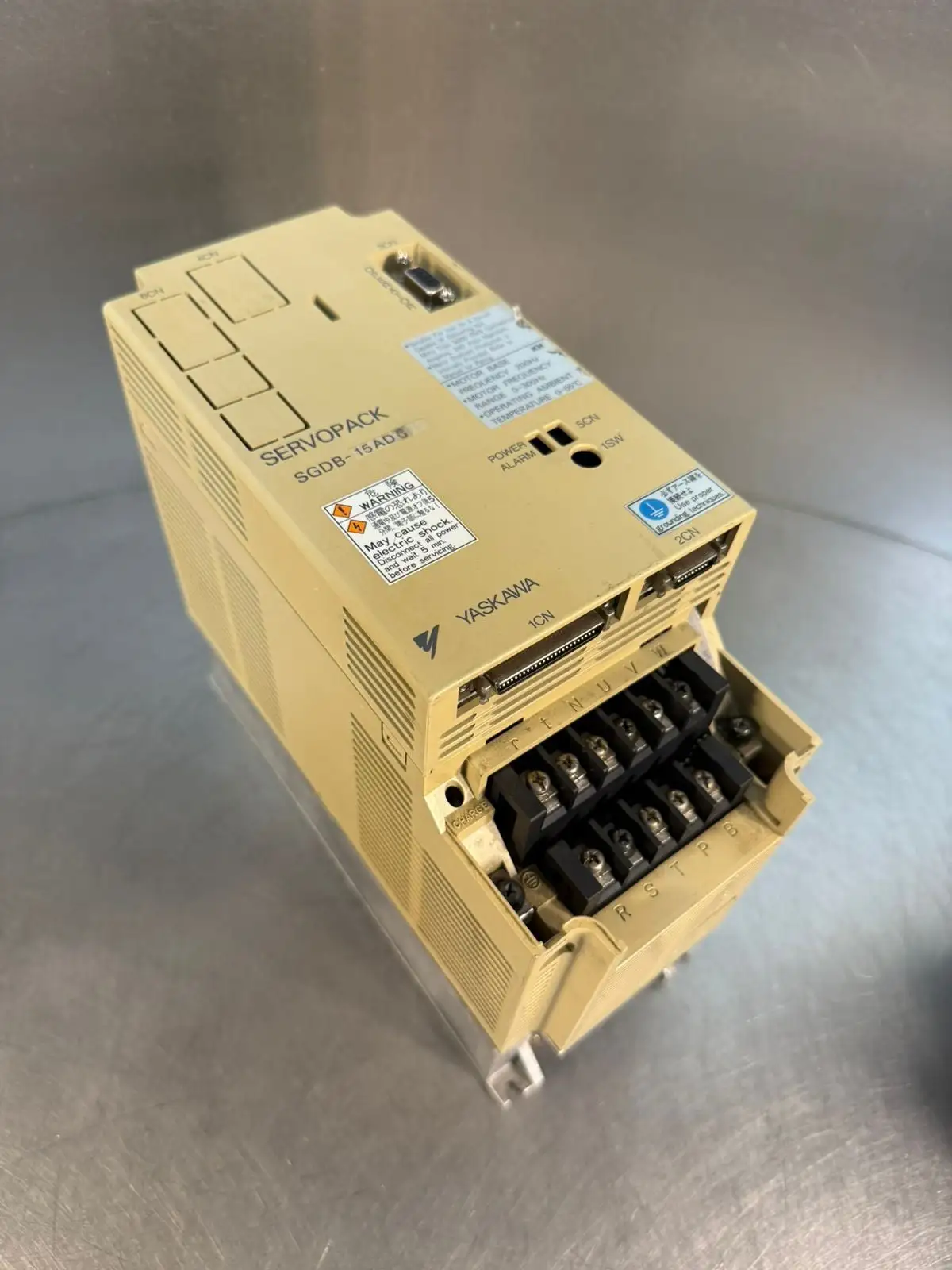 Yaskawa SGDB-15ADG Servo Drive ServoPak 3 Phase, 200/230V AC (8.3.6)