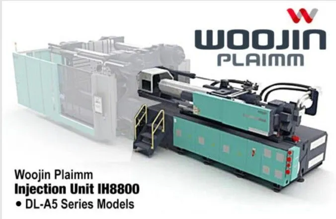 New | in-Stock WOOJIN PLAIMM IH8800 Injection Molding Machines Oregon US | Products Corporation of North America, Inc. #1284870