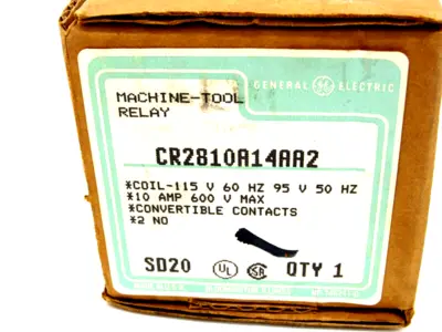 NEW GENERAL ELECTRIC CR2810A14AA2 RELAY