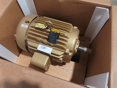 new surplus 20 hp Baldor Electric Motor