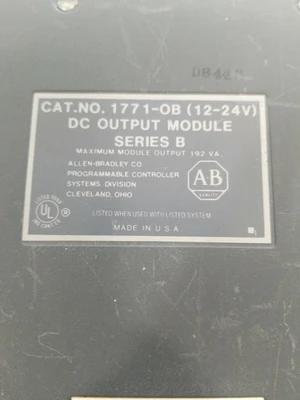 USED ALLEN BRADLEY 1771-OB