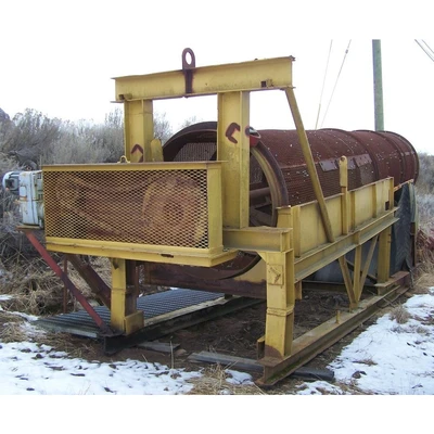 4 ft x 20 ft Top Soil Rotary Screen