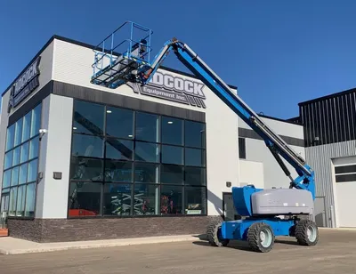 Used 2015 GENIE Z-80/60 ARTICULATING BOOM LIFT Articulating Boom Lifts Alberta CA | Adcock Equipment #1418164