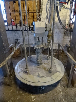 Kecol Press out to suit 1,100 mm dia mixer pan Model Q/RH160115STS-TC