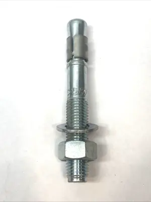 USED WURTH W-FA/S M20X150 5/27 FIXING BOLT ANCHOR W/ WASHER LOT OF 6
