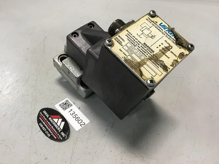 Used VICKERS EHST-3-FVE-30 Valves/Fittings Michigan US | Ideal Machinery #696016