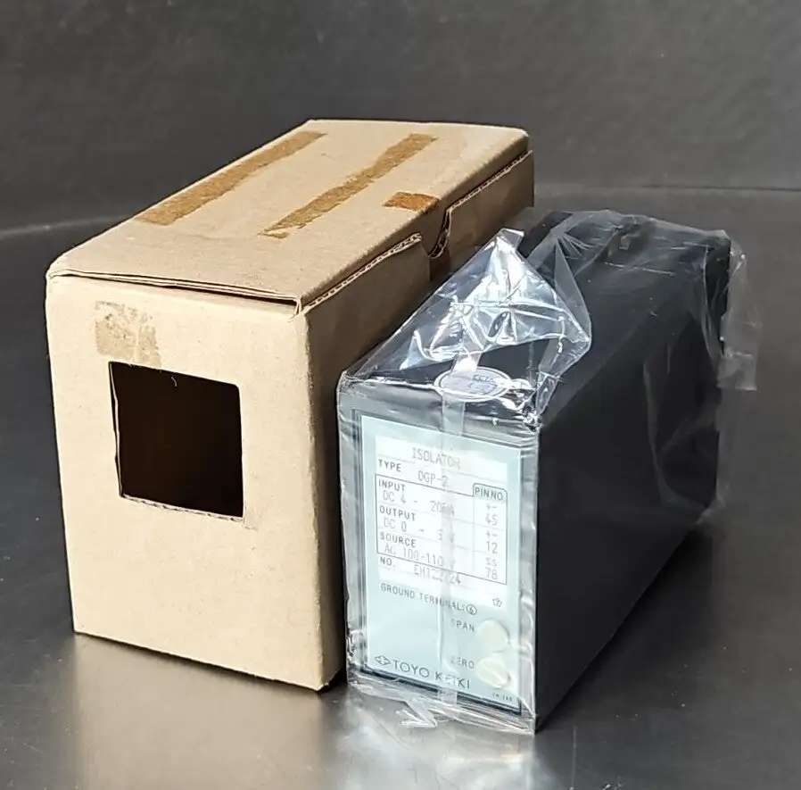 TOYO KEIKI DGP-2 Isolator Inp/20mA Out/5V. Loc3D-20