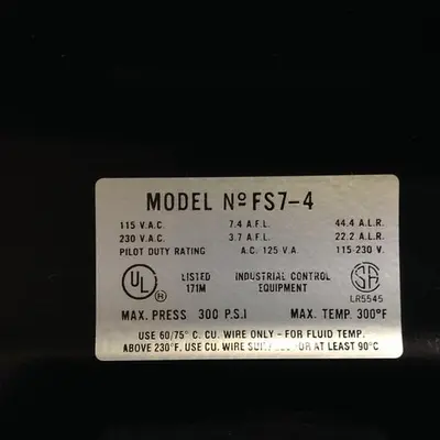 USED MCDONNELL & MILLER FS7-4