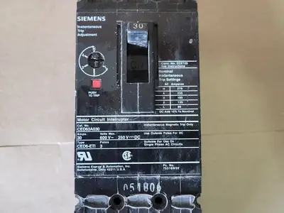 USED SIEMENS CED63A030