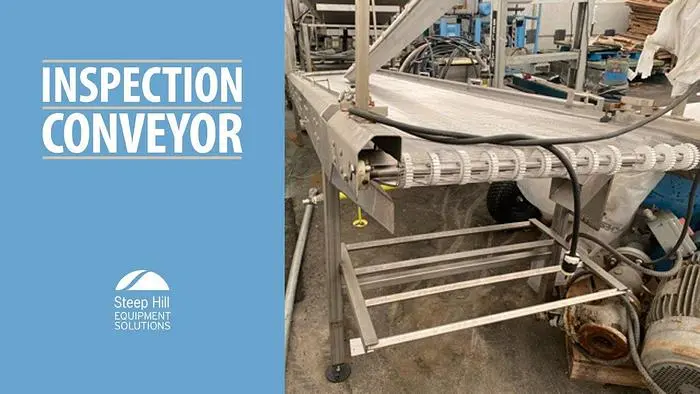 14' Wire Inspection Conveyor