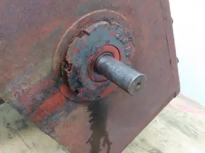 Jervis B Webb 475/10 Webb Worm-Maag Speed Reducer 60.6:1 Gearbox 2-15/16" Output