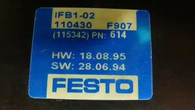 USED FESTO IFB1-02