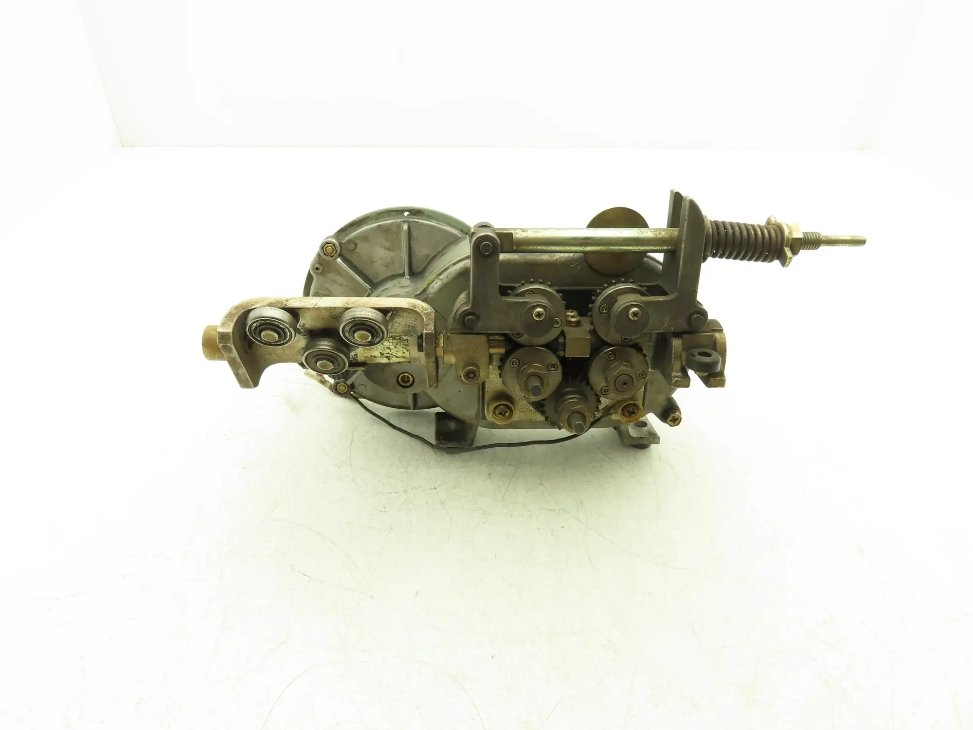 Yaskawa PMEE-12CBB Welder Wire Motor Feeder 24VDC 3/64 Rollers Missing Handle