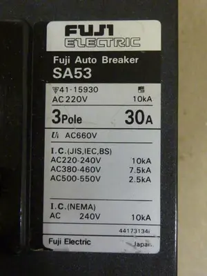USED FUJI ELECTRIC SA53-30