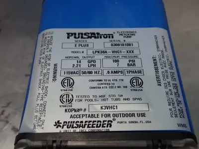 USED PULSATRON LPK3SAVHC1XXX