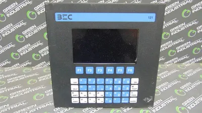 BEC Elektronik AS BUF-121-SIO-V2 Operator Interface BEC 121 Dual I/O Used