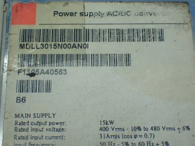 Used FOXNUM MDLL3015N00AN0I AC/DC Power Supplies Ohio US | HGR 24 #884110